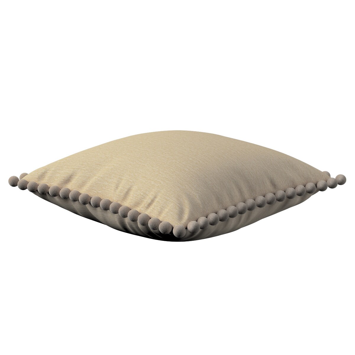 Poszewka Wera na poduszkę 45x45 kremowy szenil