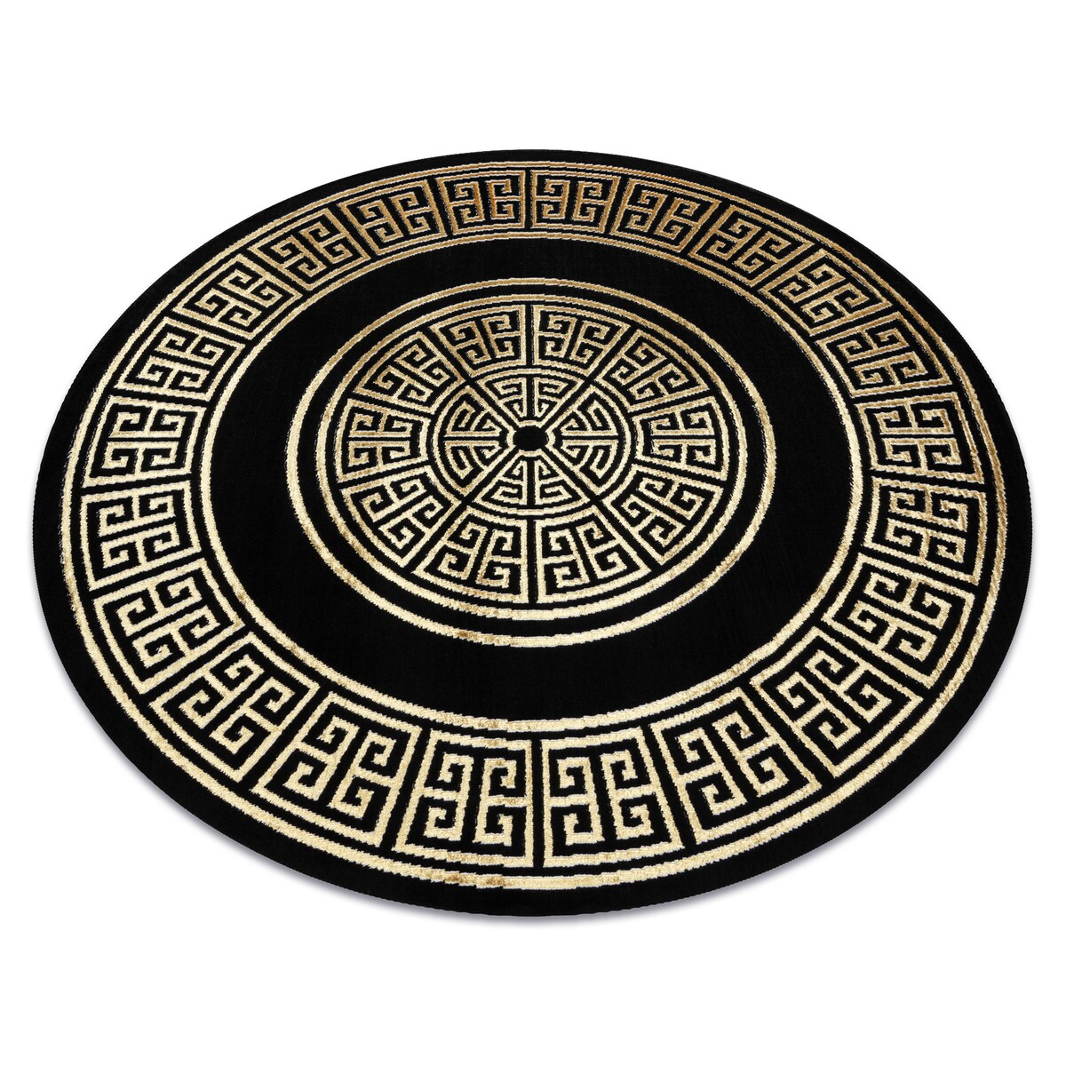 Dywan ALLURE 1968 koło Grecki klucz, ramka - koło 200 cm