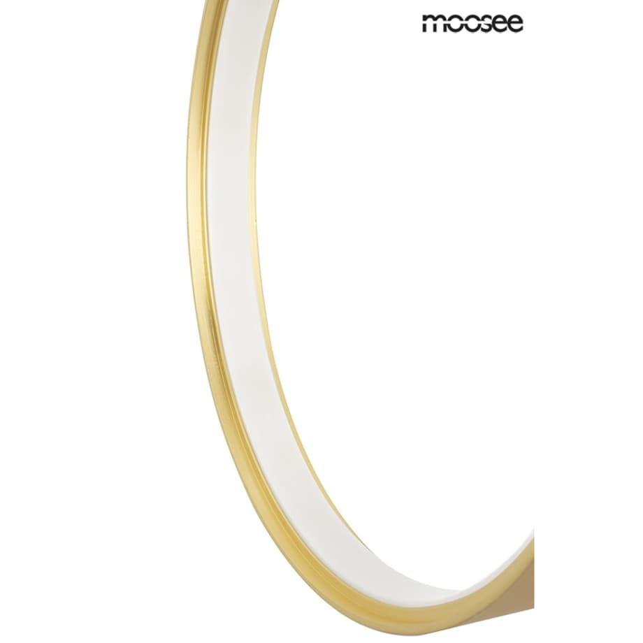 Ścienna lampa ring CIRCLE WALL kinkiet LED 13W 3000K złoty