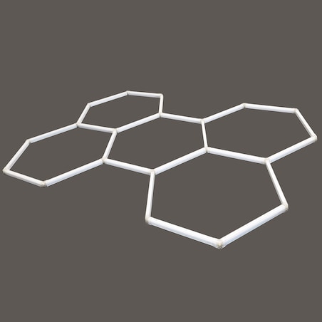 Plafon Light Prestige Geometric biały LED 4000K 1 szt.