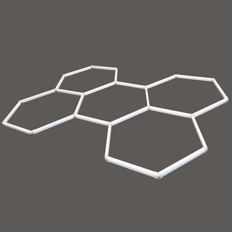 Plafon Light Prestige Geometric biały LED 4000K 1 szt.