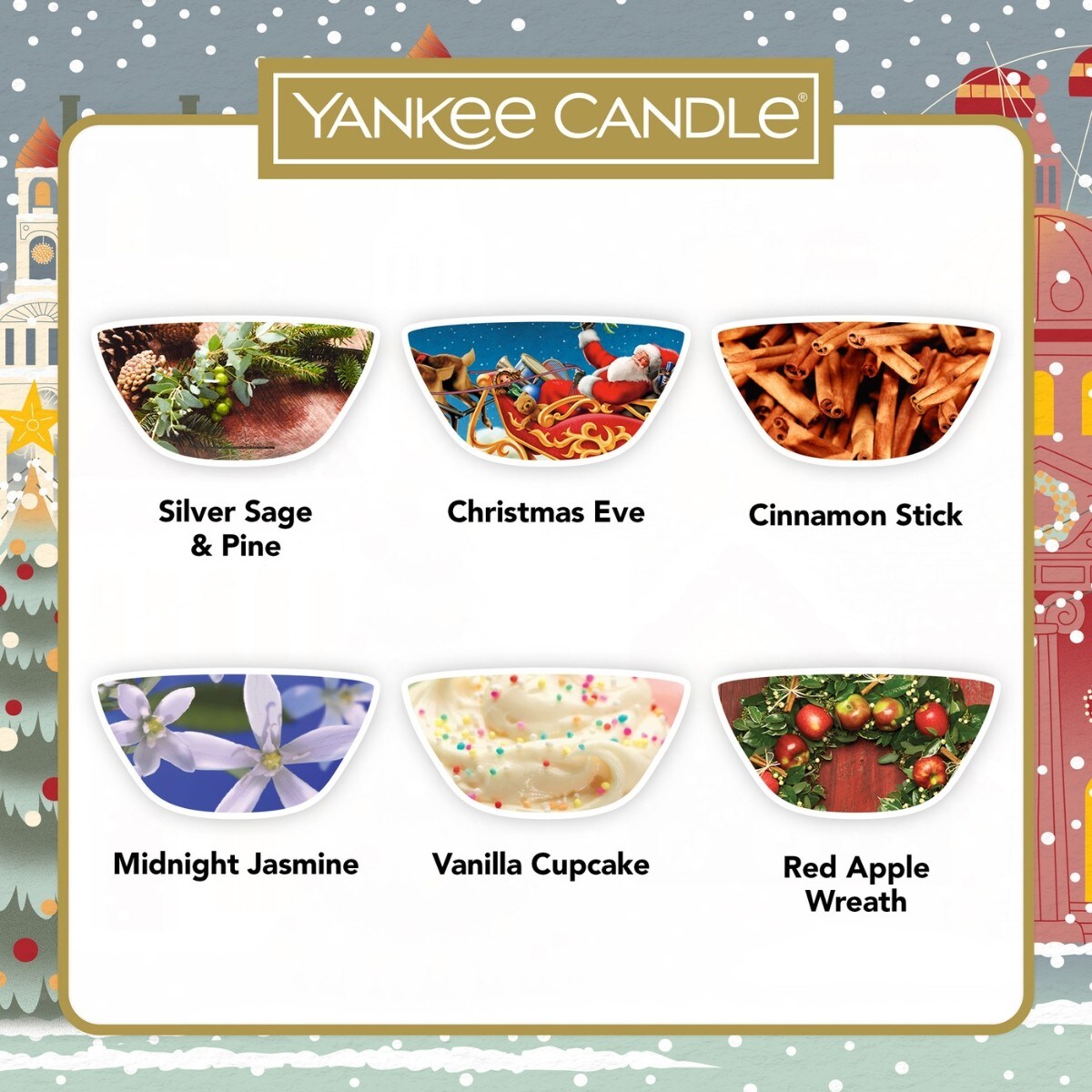 Yankee Candle zestaw prezentowy KOMINEK+WOSKI