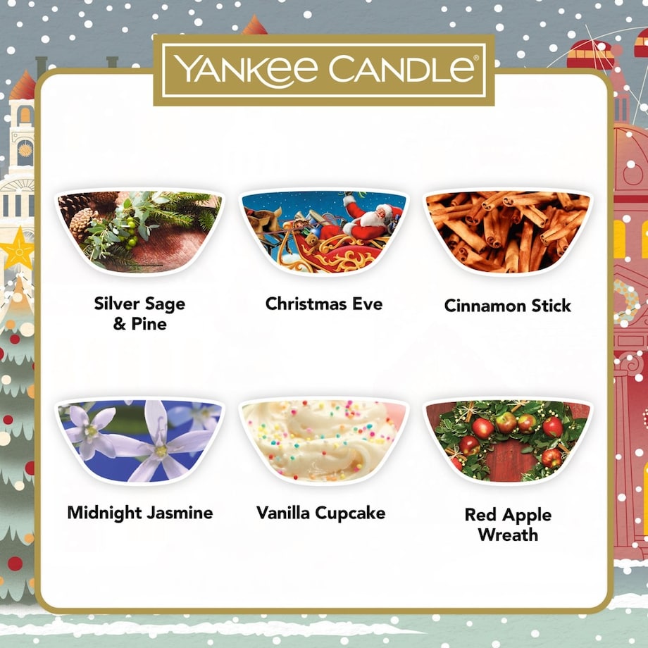 Yankee Candle zestaw prezentowy KOMINEK+WOSKI