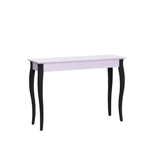 Konsola LILLO 105x35 różowa/czarna