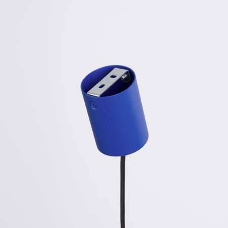 Lampa wisząca OVO 1 ultramaryna/beżowa filc Gx53