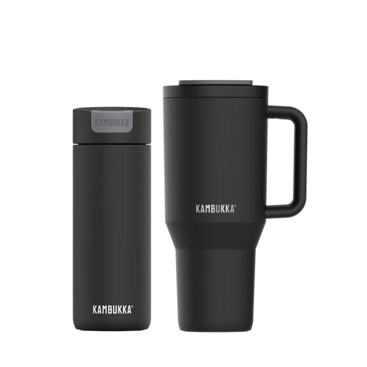 Kubek termiczny Rio ze słomką + kubek na kawę Olympus Kambukka Overnight Brew