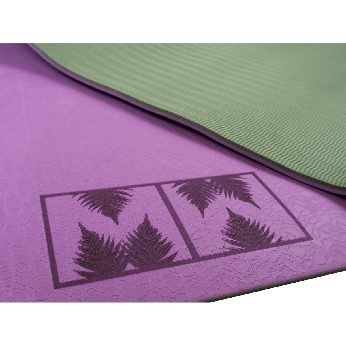 Mata do pilatesu z pianki TPE Rosy Forest 8 mm