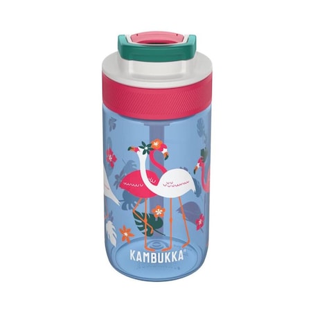 Butelka dla dzieci (400 ml) Blue Flamingo Lagoon Kambukka