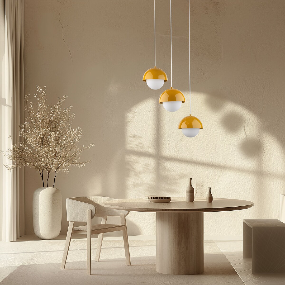 Lampa wisząca BONO OCHRA 10266 TK Lighting, 3xG9, stal i szkło, regulowana wysokość, nowoczesna do salonu i jadalni