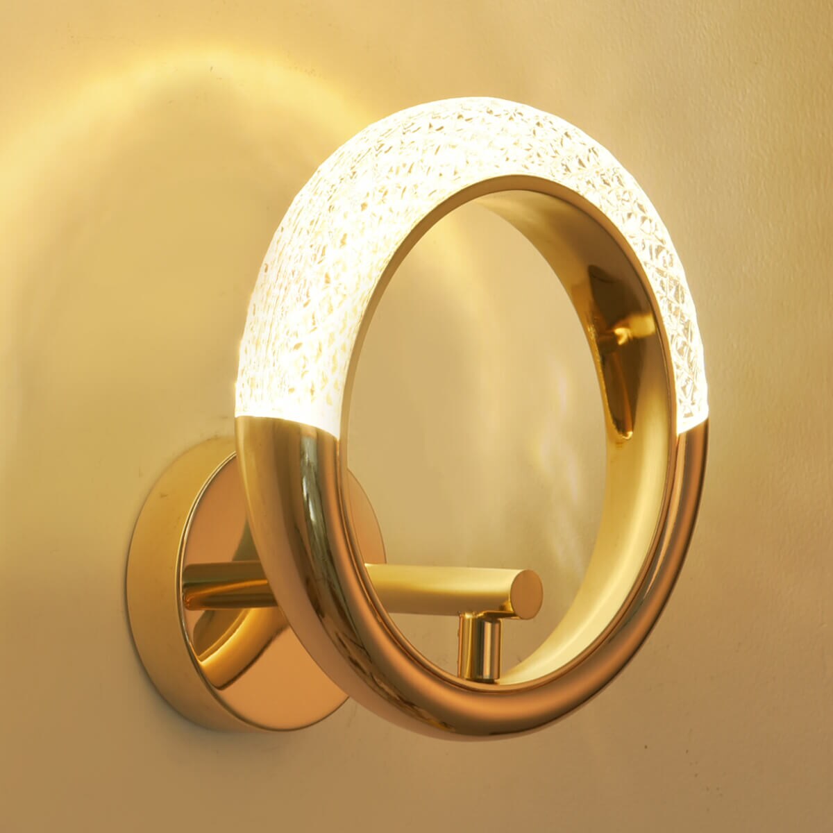 Ścienny kinkiet LED JEWEL DB9013-A Step 5W 3000K glamour złoty