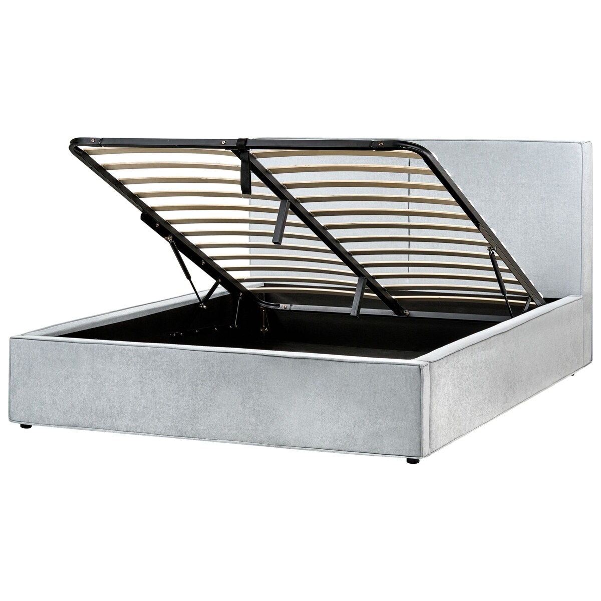 Łóżko z pojemnikiem MOISSAC 180 x 200 cm Błękitny