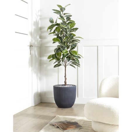 Doniczka 42 x 42 x 39 cm szara FRAXINUS