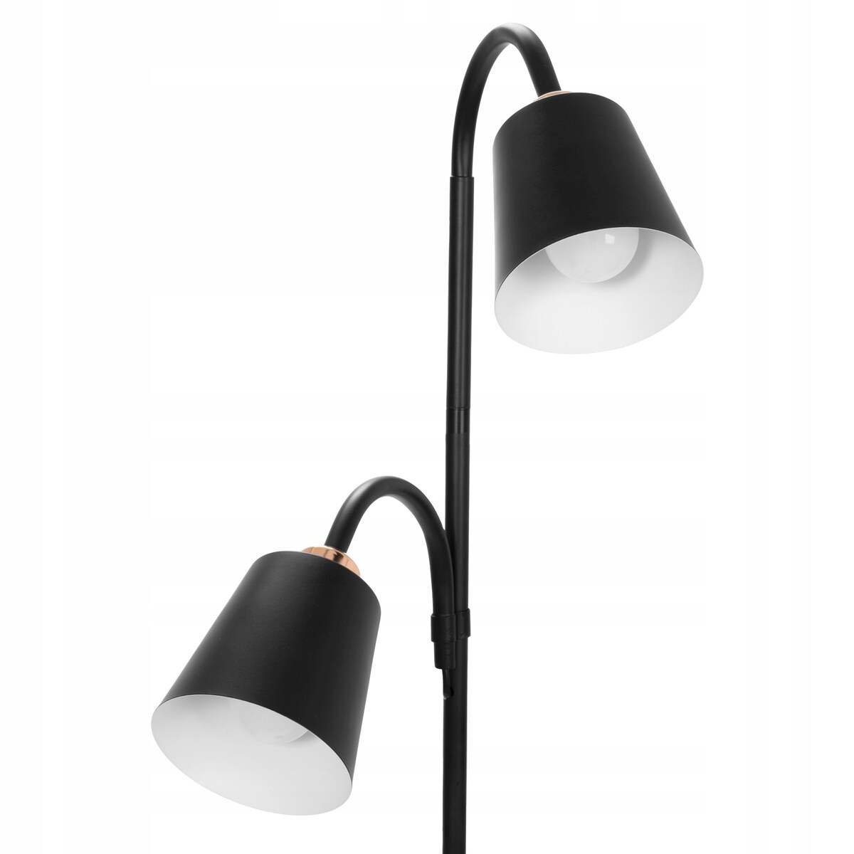Lampa Stojąca Podłogowa Nowoczesna Czarna Loft