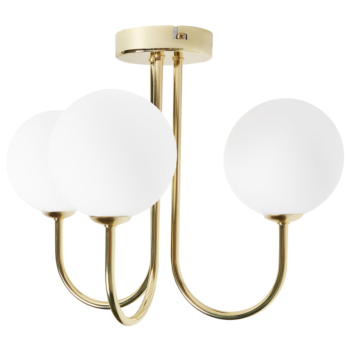 Lampa sufitowa SHIRE Szkło Biały