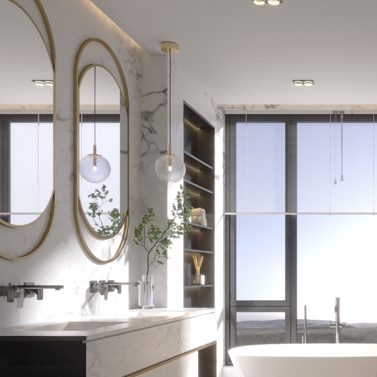 Lampa wisząca TK Lighting CADIX GOLD 759 złota szklana G9 14 cm regulowana do 150 cm