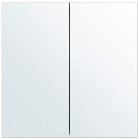 Szafka łazienkowa wisząca z lustrem NAVARRA 60 cm 60 cm Biały