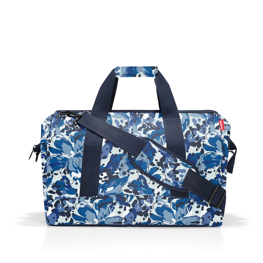 Torba ALLROUNDER L, flora blue