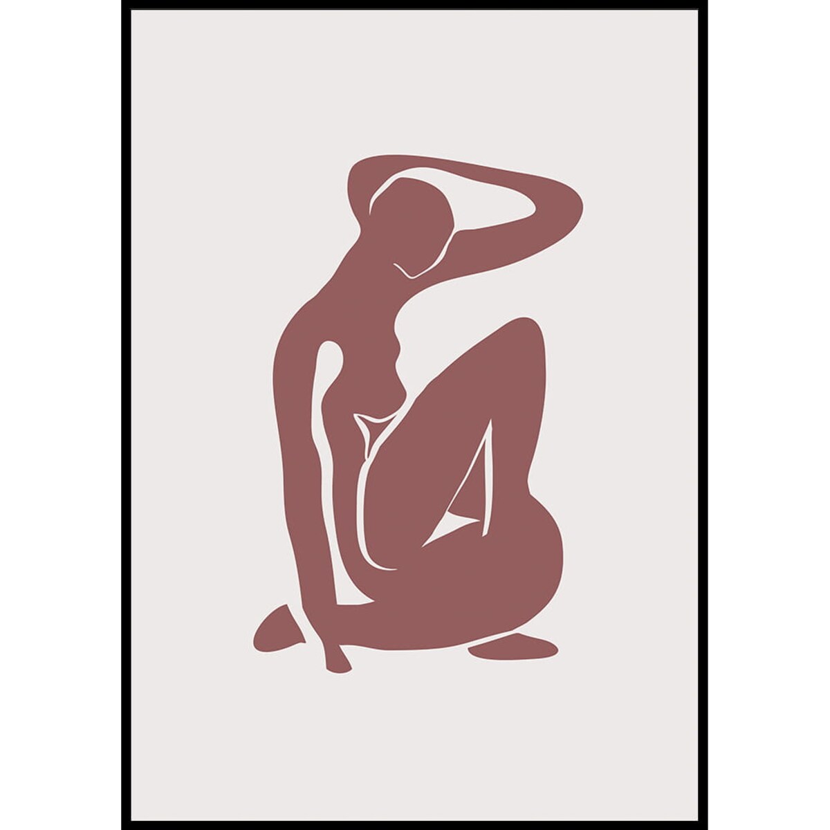 plakat woman shape no 3 21x30 cm