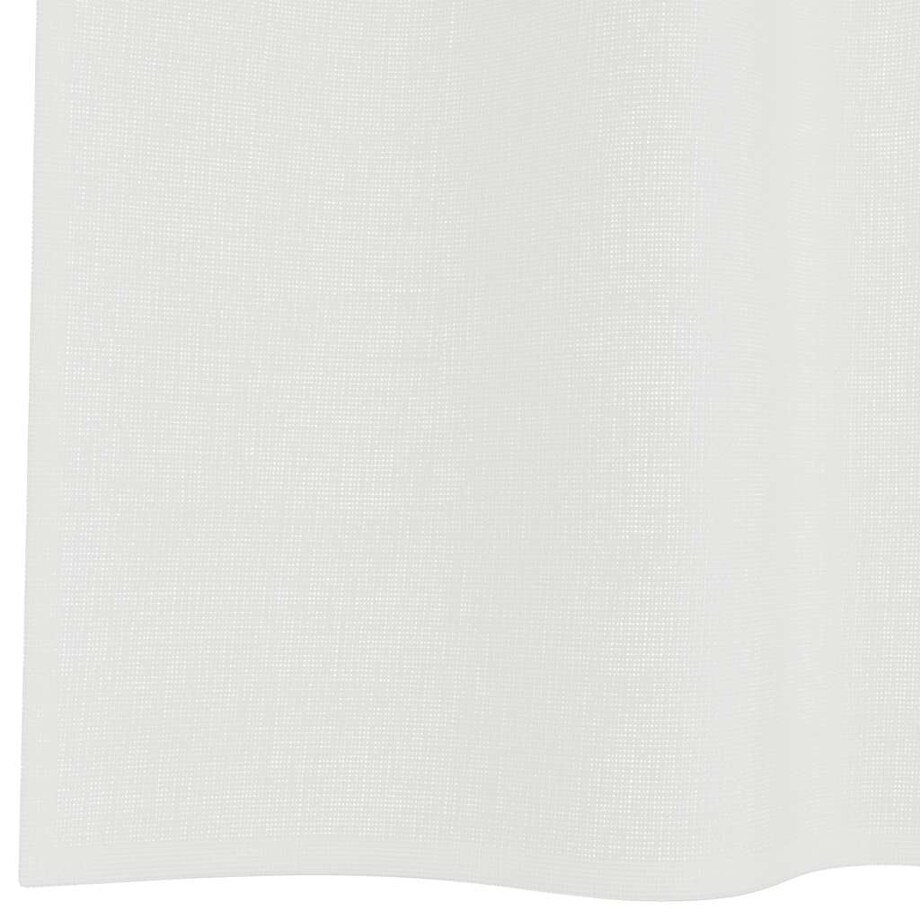 vidaXL Zasłony woalowe z pętelkami 2 szt. Białe 140x140 cm