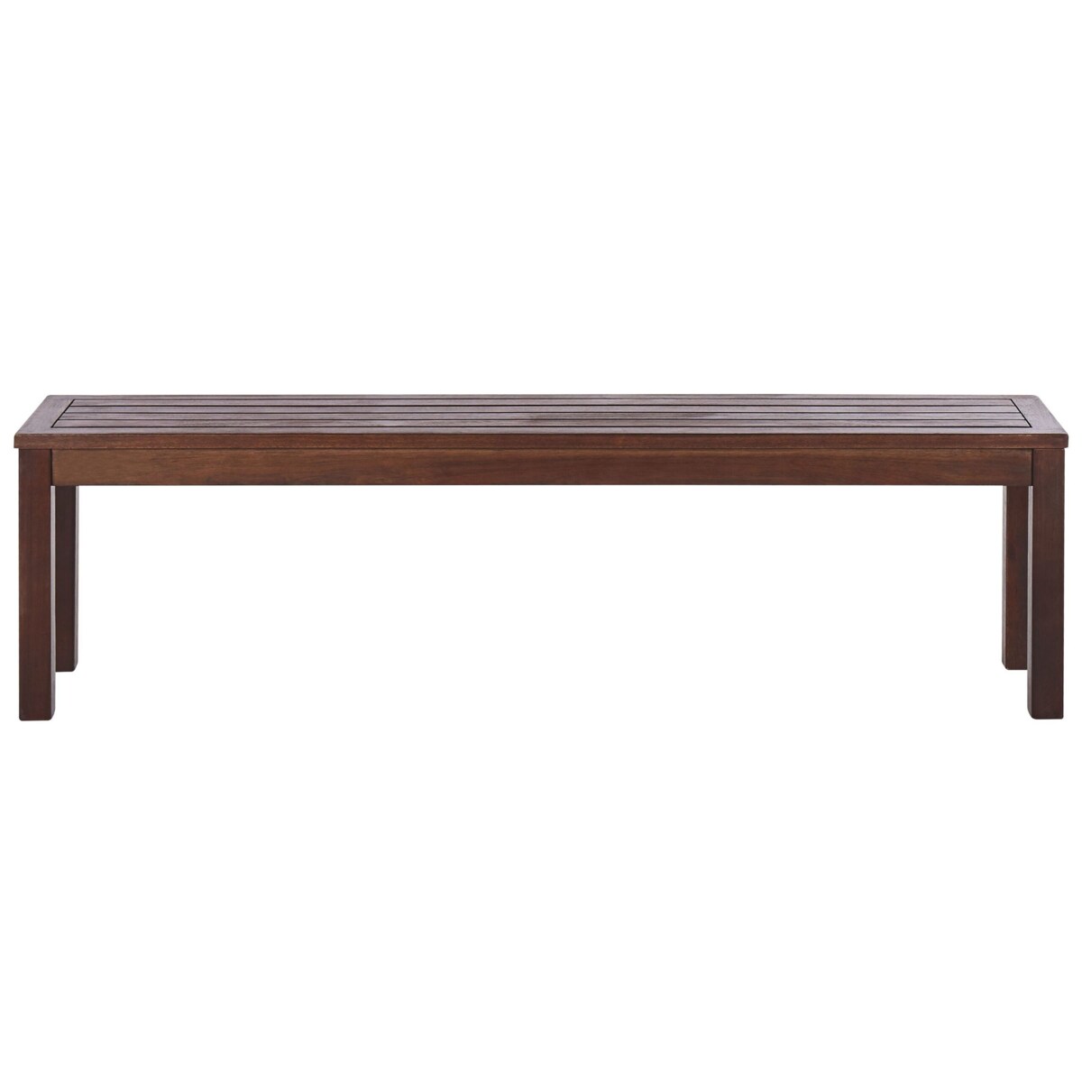 Zestaw ogrodowy eukaliptusowy stół i ławki naturalny TUSCANIA