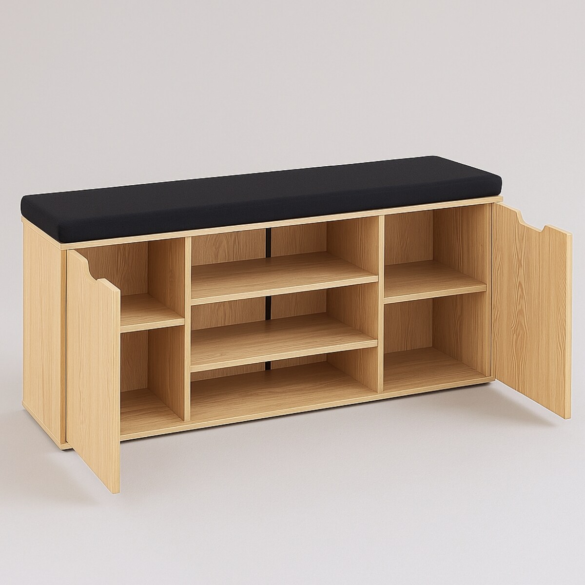 Szafka na buty z siedziskiem PORTA, 103 x 30 x 46 cm