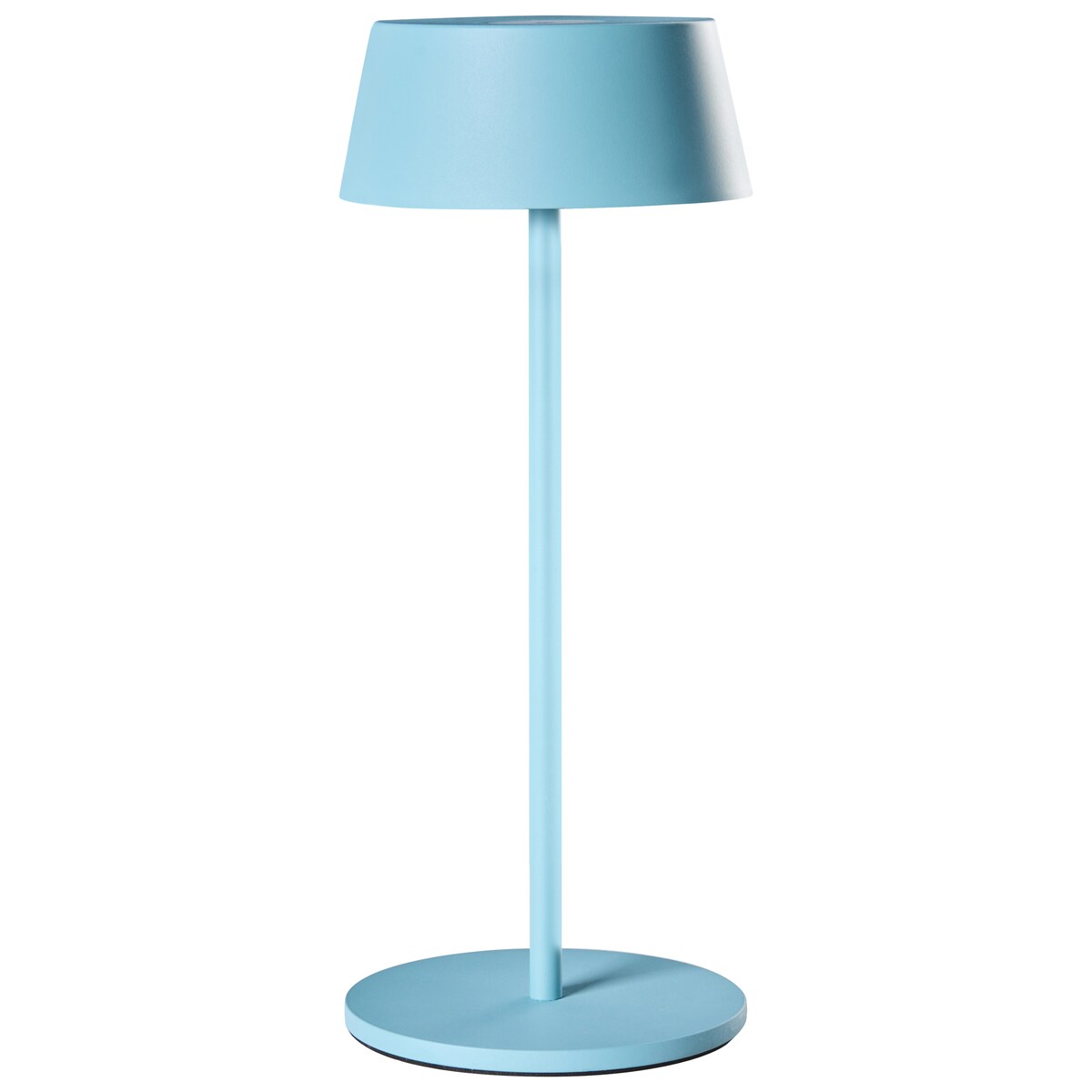 Bezprzewodowa lampa stołowa LED GUDER Ze ściemniaczem Metal Niebieski