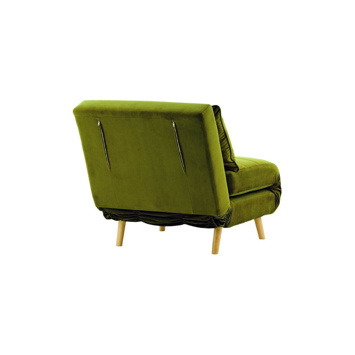 Fotel rozkładany Flic 77 cm-Velluto 9-like oak