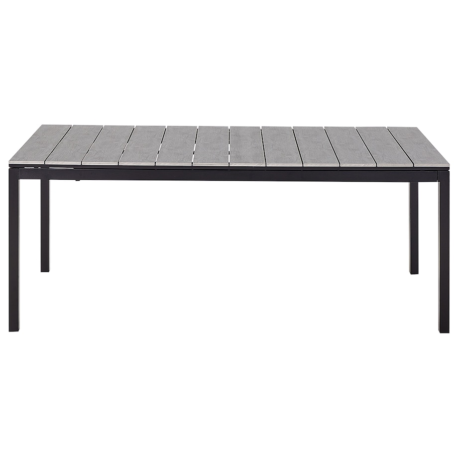 Stół ogrodowy rozkładany TOFANE 198/248 cm 90 cm Szary