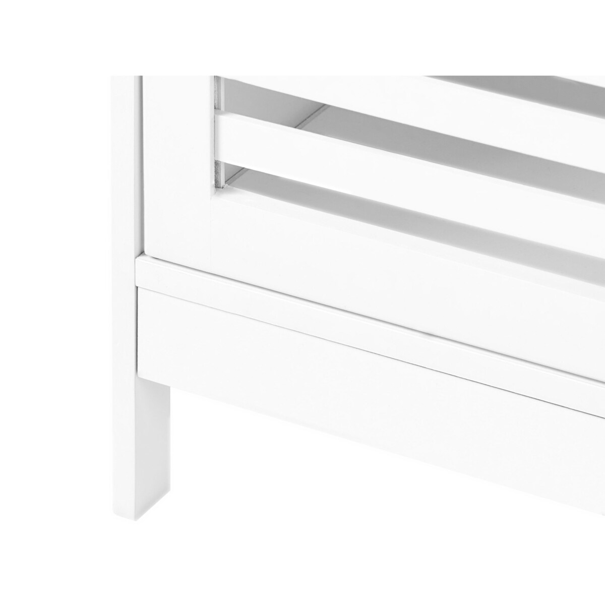 Szafka pod umywalkę MISSOULA Drewno bambusowe 60 cm Biały