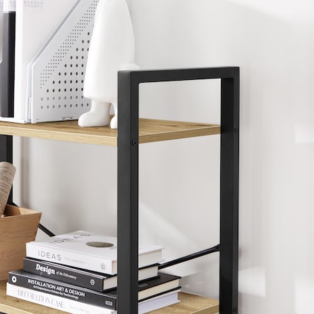 Regał drabinkowy Artisan, organizacyjny na książki, nowoczesny design