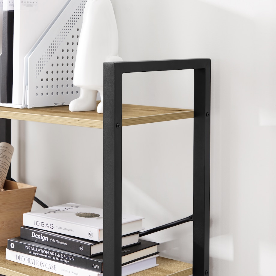 Regał drabinkowy Artisan, organizacyjny na książki, nowoczesny design