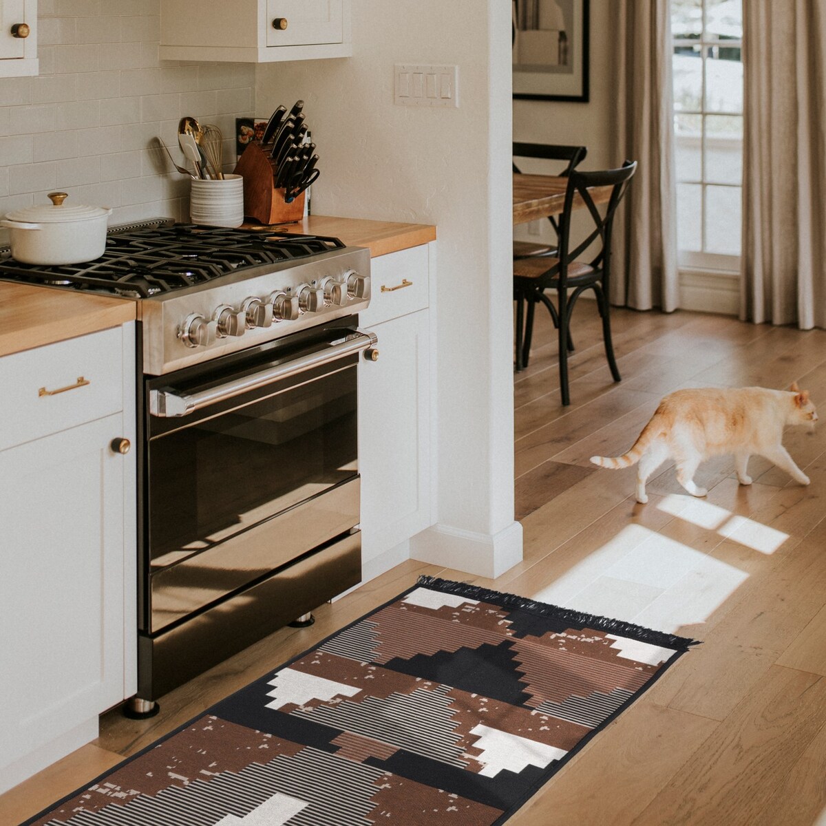 Dywan Kilim Nord 60x120 cm e-floor nowoczesny beżowy