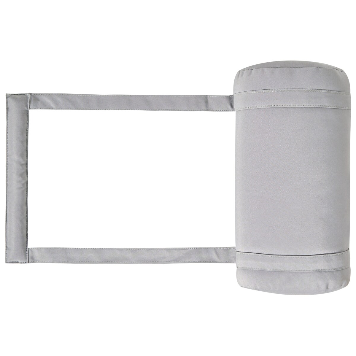 Poduszka na leżak ogrodowy CESANA PREMIUM 192 x 56 cm Jasnoszary
