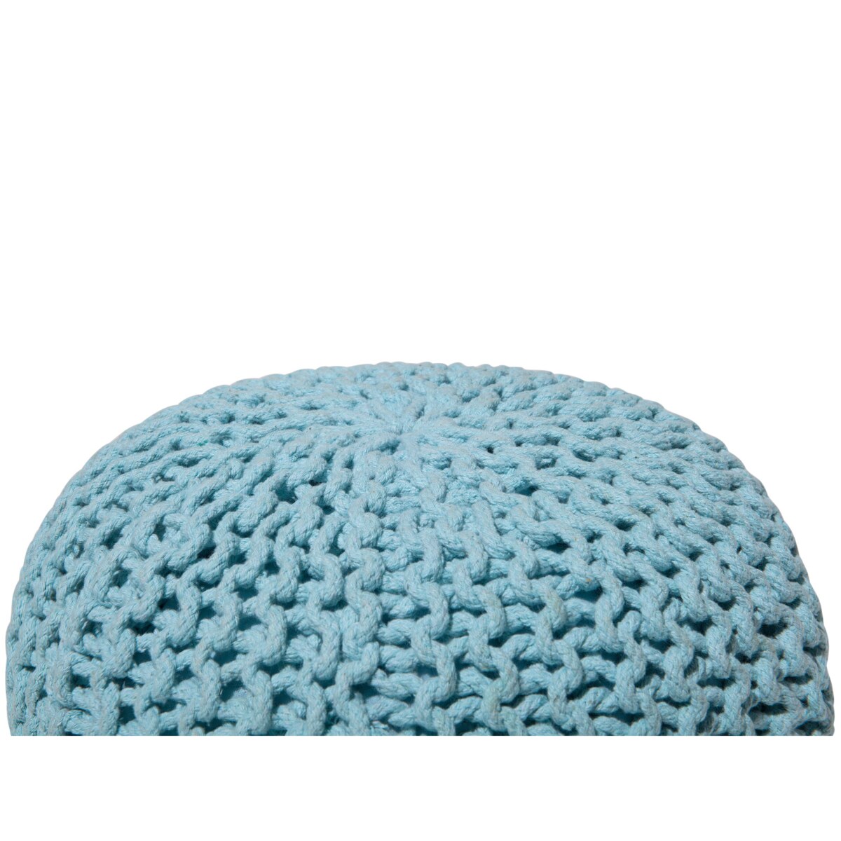 Puf 40 x 25 cm jasnoniebieski CONRAD