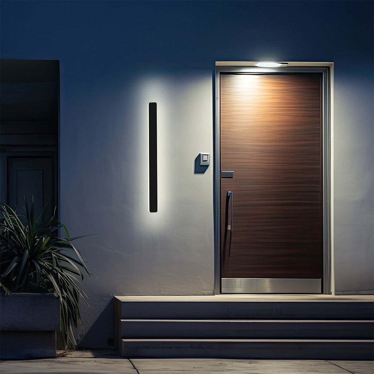 Kinkiet Light Prestige Bodo czarny LED CCT 3000K/4000K/6000K (regulowana) 1 szt.