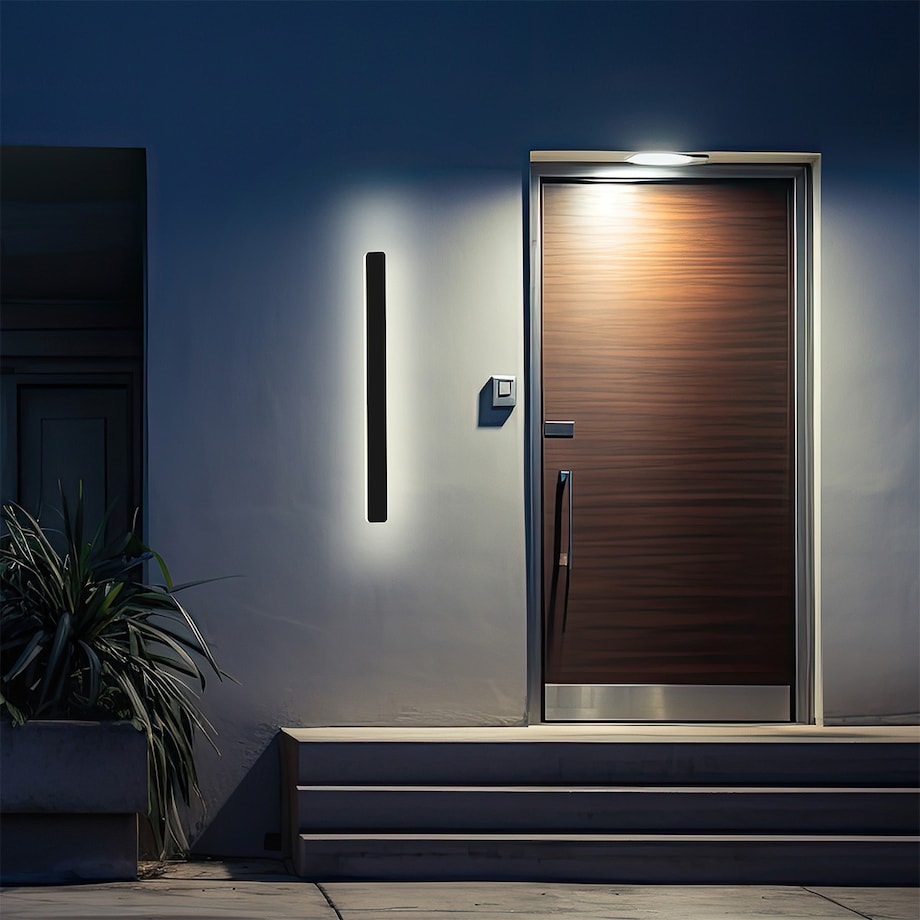 Kinkiet Light Prestige Bodo czarny LED CCT 3000K/4000K/6000K (regulowana) 1 szt.
