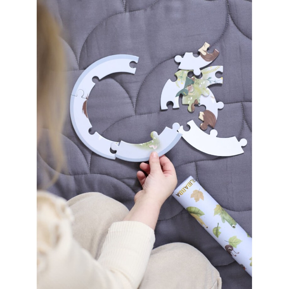 Filibabba Puzzle, zestaw 5 układanek - Small adventurers