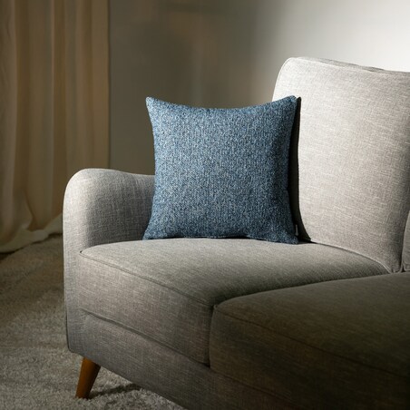 Poszewka Kinga na poduszkę 43x43 niebiesko-granatowy melanż