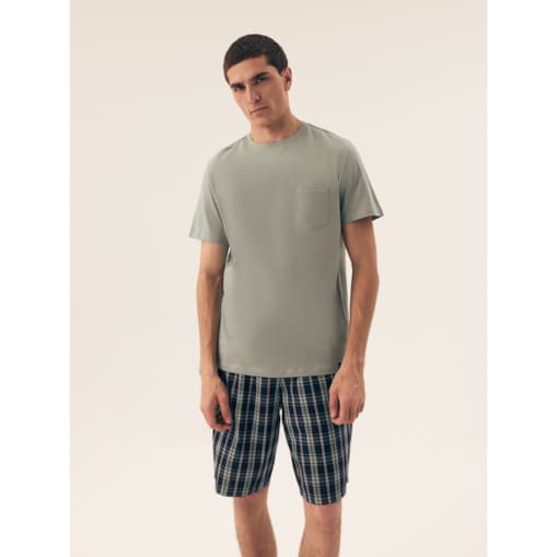 Piżama Dexter 42617-07X Jasna Zieleń Jasny zielony, XL