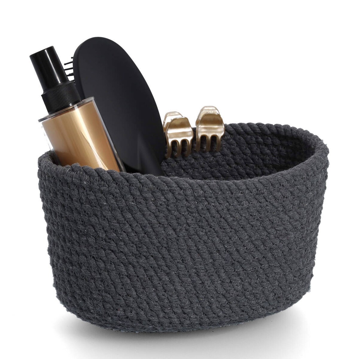 Komplet bawełnianych koszyków w różnych rozmiarach, 3 szt.