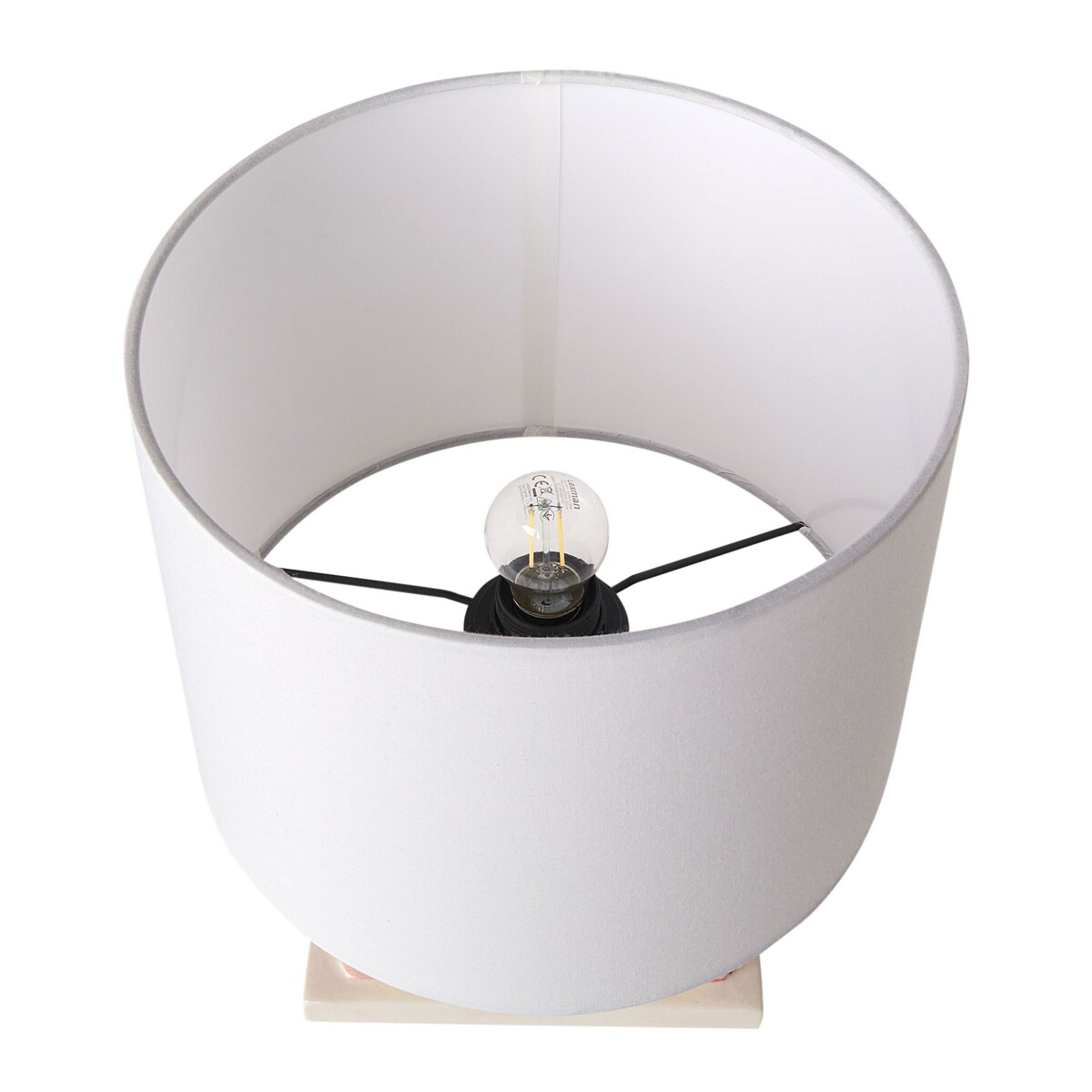 Lampa stołowa ceramiczna wielokolorowa TITNA