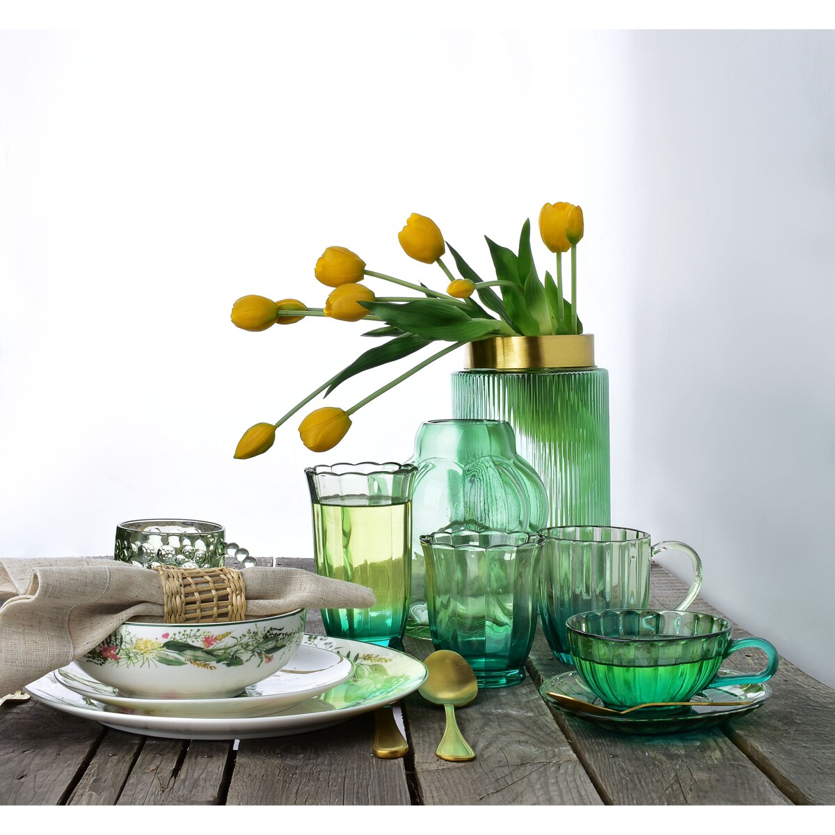 VINI Szklanka wysoka 450ml 8,5x8,5x15cm