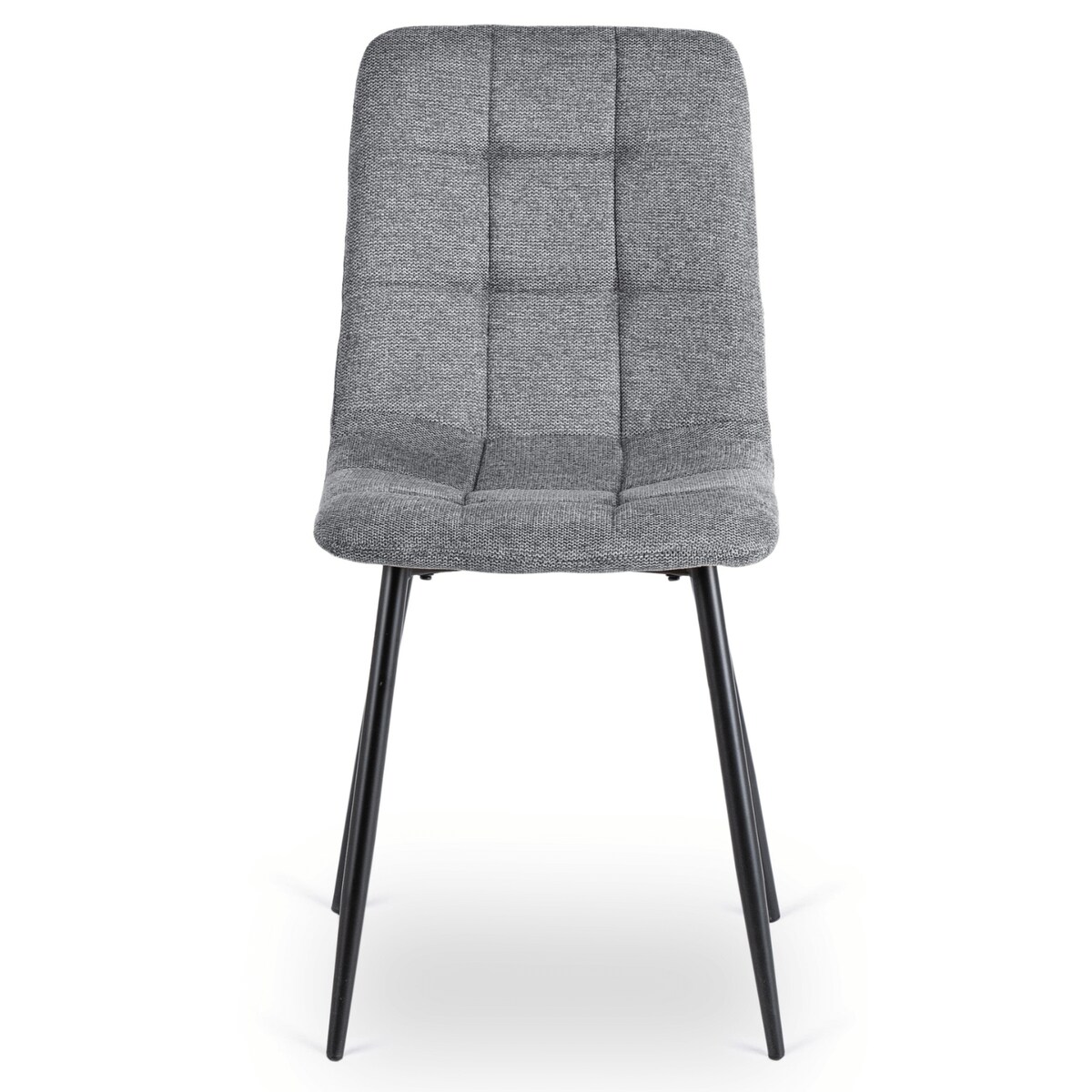 Krzesło Tapicerowane Kuchenne Do Jadalni Kuchni Salonu Loft Szare PERU 2