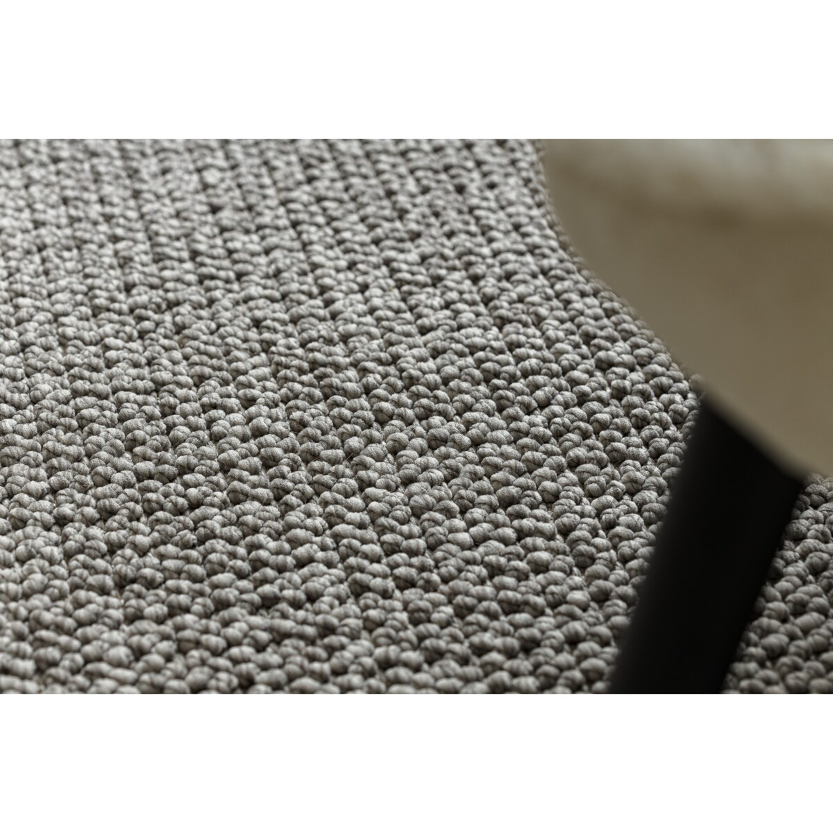 Dywan CASABLANCA LOOP jasny szary pętelkowy, 200x400 cm