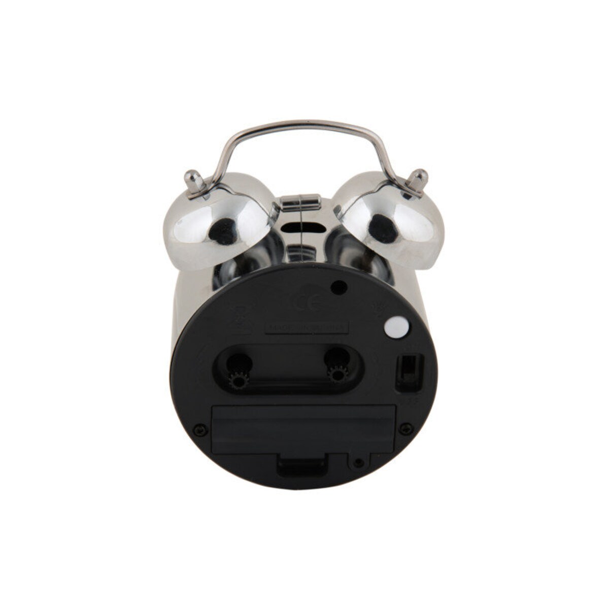 Budzik retro PEARL GLOW, Ø 8 cm