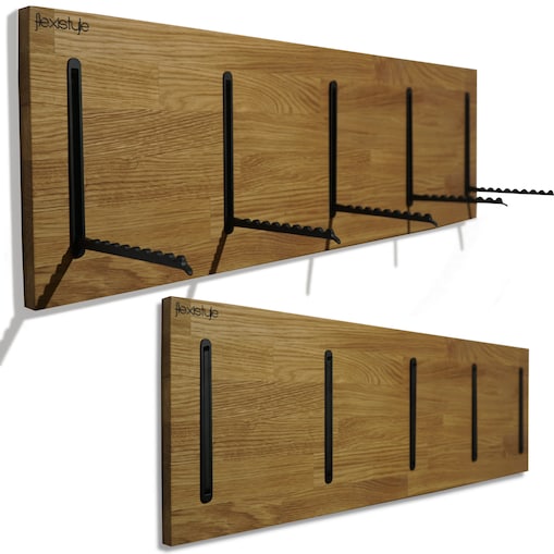 Wieszak na Ubrania Dębowy 25x80cm dębowy