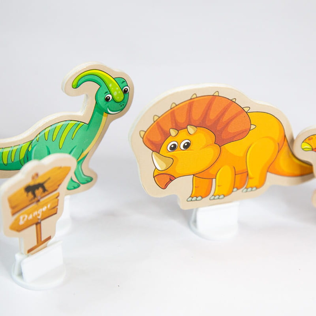 Droga - tor dla samochodów Dinozaury - Puzzle 44 elementy