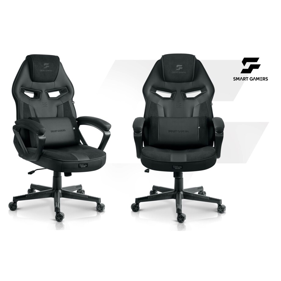 Fotel gamingowy obrotowy dla gracza Sofotel Furon czarny