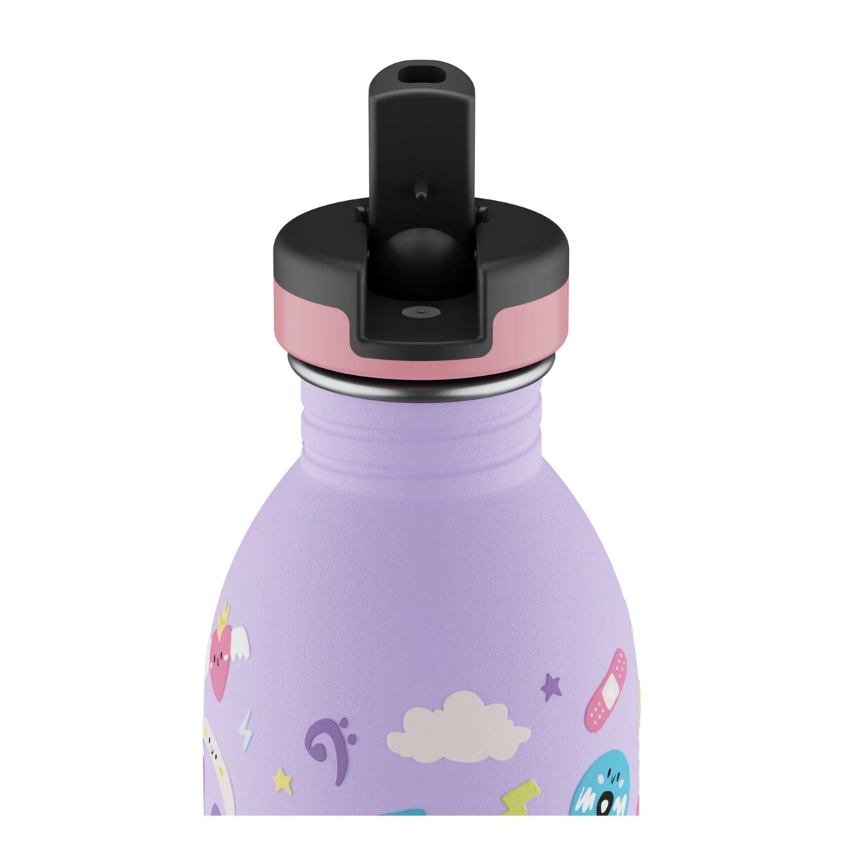 24BOTTLES butelka na wodę dla dzieci 500 ml, Music Friends