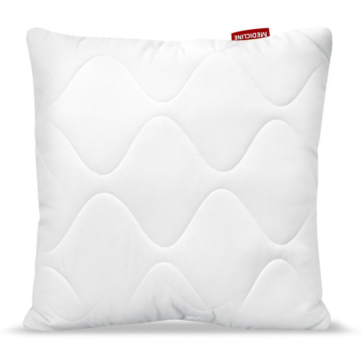 Poduszka Do Spania 40X40 Cm Antyalergiczna Pikowana Mikrofibra Poliester